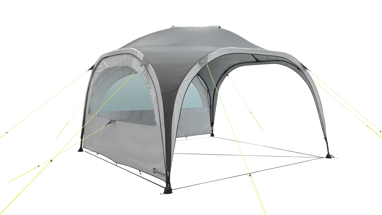 Outwell Wakefield Large Shelter Side Panels - product image, showing panels installed into shelter