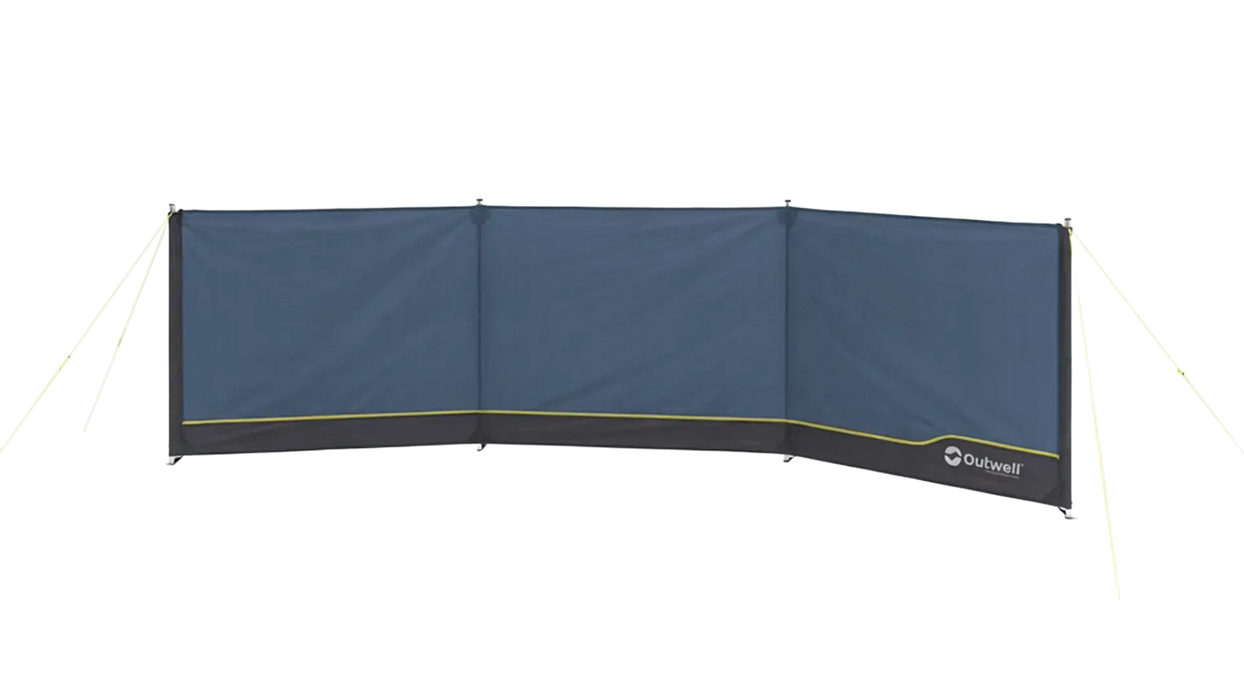 Outwell Windscreen Steel Poled Camping Windbreak - Blue - main product image
