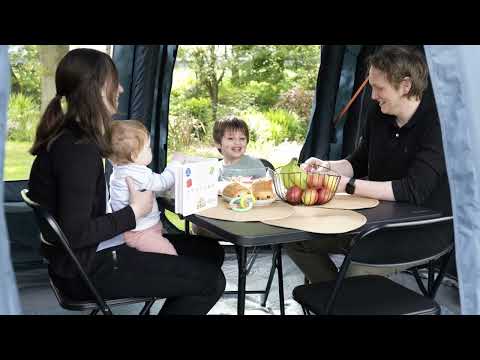 Vango Tacoma 800XL 8-Person Family Camping Tent - YouTube video