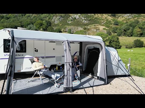 Vango Balletto Air 390 Inflatable Caravan Porch Awning - 2026 Model - YouTube video