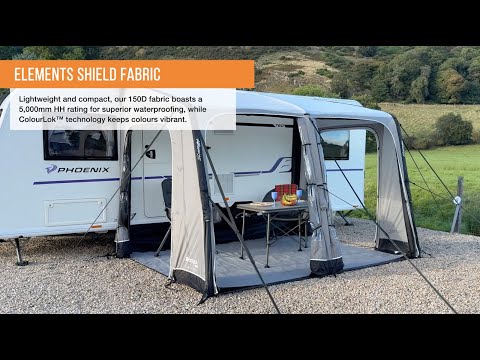 Vango Balletto Air 330 Inflatable Caravan Porch Awning - 2026 Model - YouTube video
