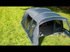 Vango Savannah 600XL 6-Person Family Tent Package - YouTube informational video; thumbnail image shows pitched tent with outer and inner doors open with bicycle on ground