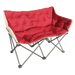 Quest Elite Bordeaux Pro Double Snug Padded Camping Chair – Red - main product image