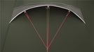 Robens Nordic Lynx 4 Tent - 4 Season Tunnel Tent feature image of guy lines at back 