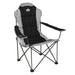 Royal President Padded Camping Chair - Black / Silver - main product image