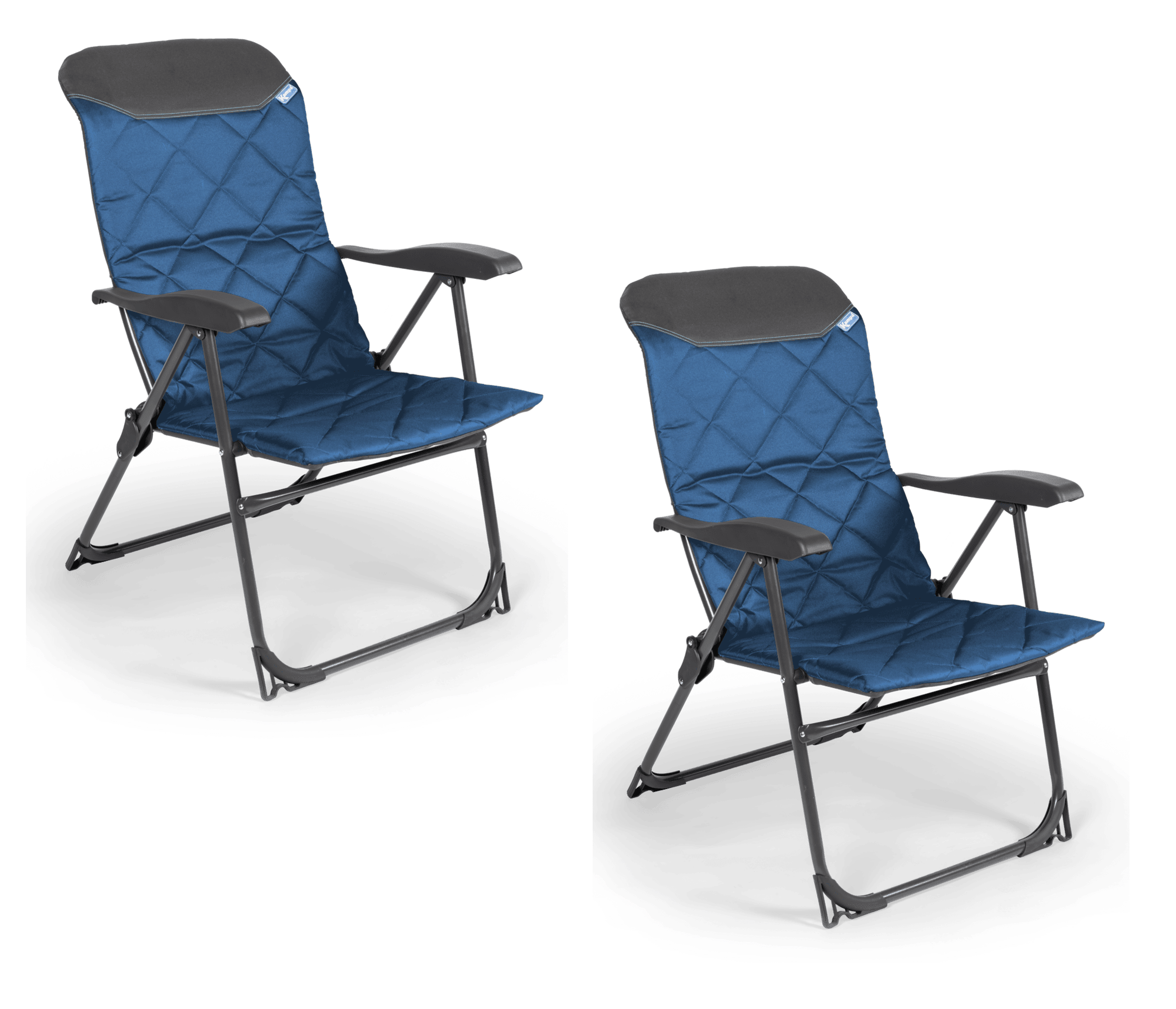 Kampa Skipper Camping Armchair Midnight Blue — Aztec Leisure