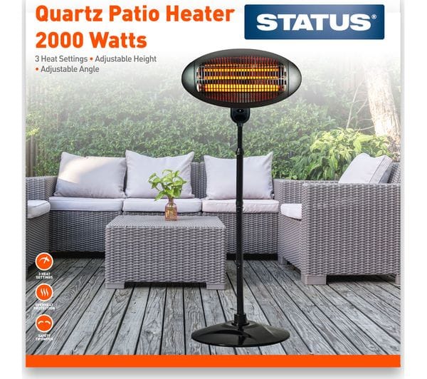 Status Outdoor Patio Heater 2000W - product packaging image