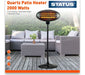 Status Outdoor Patio Heater 2000W - product packaging image