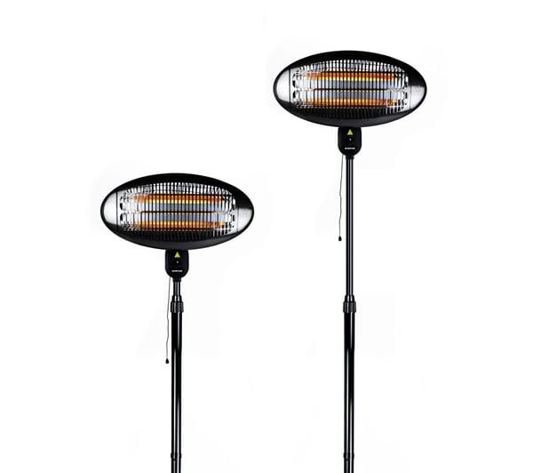 Status Outdoor Patio Heater 2000W - product image, demonstrating adjustable heater height