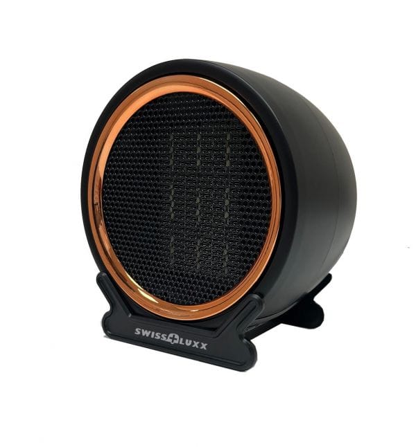 Swiss Luxx Compact Low Wattage Caravan Heater - Black - main product image