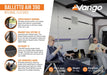 Vango Balletto Air 390 Inflatable Caravan Porch Awning - 2026 Model - internal features infographic