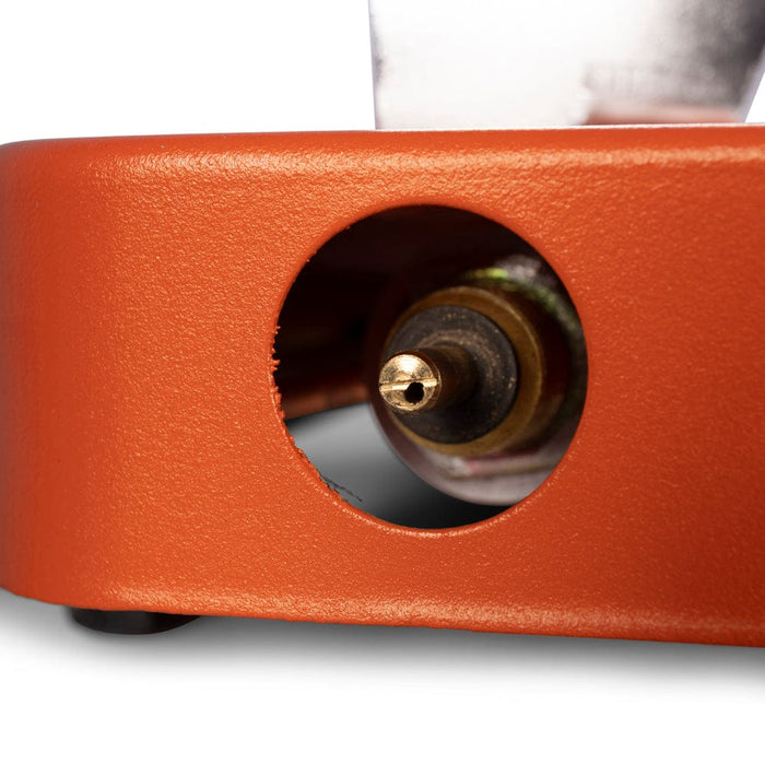 Vango Blaze Double 2 Burner Camping Stove - product image, showing close-up of gas connector