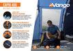 Vango Capri 400 4-Person Camping Tent - product internal features infographic