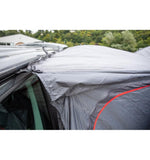 Vango Cove II Air Inflatable Drive Away Awning - Low - External photo showing connection to van
