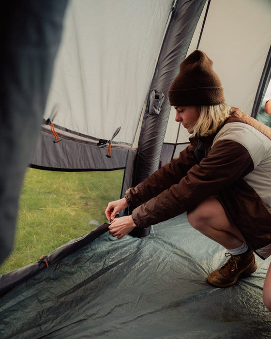 Vango Cove III Air Low Inflatable Drive Away Awning - product image, showing internal close-up of AirZone vent