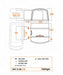 Vango Cove III Air Low Inflatable Drive Away Awning - product floorplan infographic
