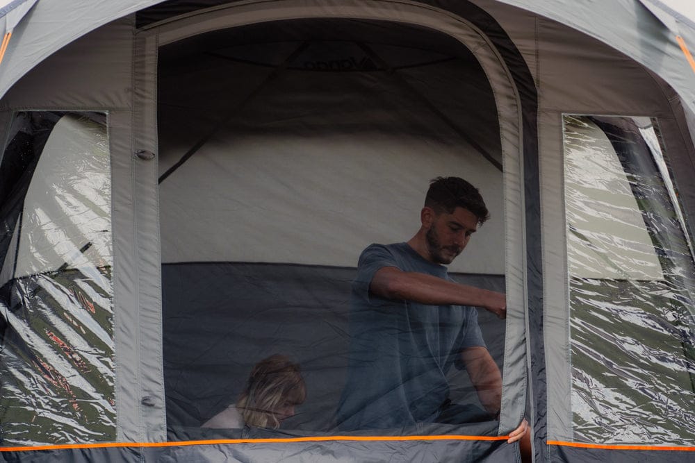 Vango Cove III Air Mid Inflatable Drive Away Awning - product image, showing front mesh door