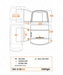 Vango Cove III Air Mid Inflatable Drive Away Awning - product floorplan infographic