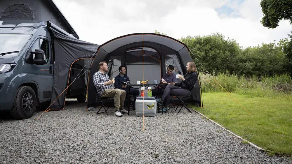 Vango Cove III Mid Drive Away Campervan Awning - lifestyle image