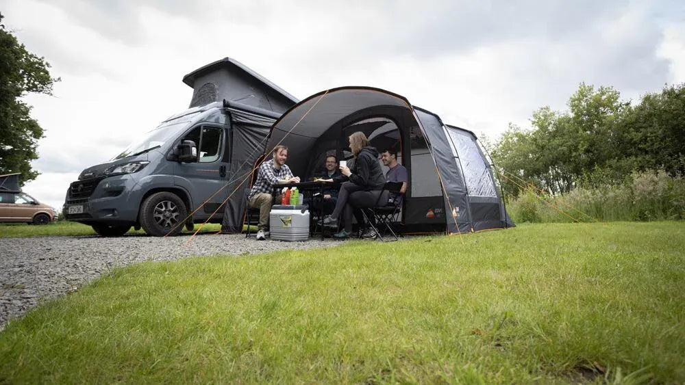 Vango Cove III Mid Drive Away Campervan Awning - lifestyle image
