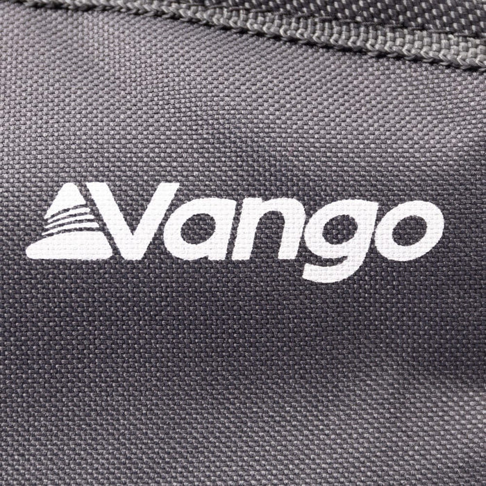 Vango Crater Padded Camping Chair - product image, showing close-up of logo