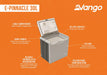 Vango E-Pinnacle 30L 12V & 230V Electric Cool Box - 2026 Model - product infographic