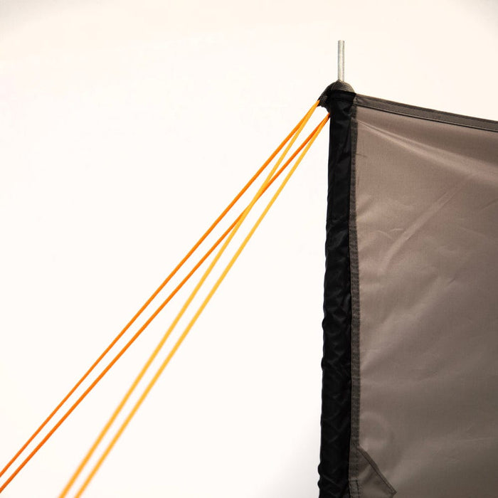 Vango Family Windbreak Camping Shelter - product image, close-up of guylines