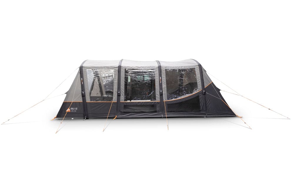 Vango Galli CC II Air Low Drive Away Campervan Awning - product image, shown from side view