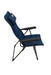 Vango Hadean DLX Chair Moroccan Blue Folding Camping Chair feature image of the chair from the side