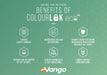 Vango Harris 500 Air 5 Berth Tunnel Tent feature image of icon information regarding colourlok eco fabric