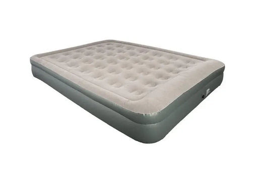 Vango Hi-Rise Double Flocked Inflatable Camping Airbed - main product image