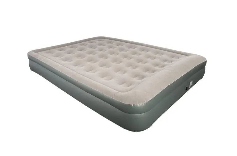 Vango Hi-Rise Double Flocked Inflatable Camping Airbed - main product image