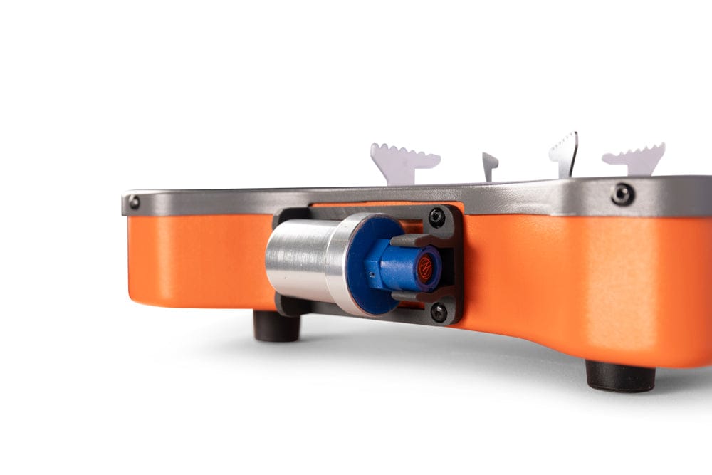 Vango Inferno Compact Outdoor Stove - product image, showing close-up of PTFE hose connector