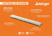 Vango Lightbeam 250 Recharge Camping Light - product features infographic