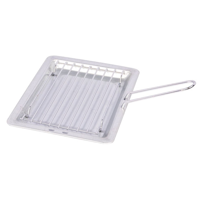 Vango Magma Grill 2 Burner Gas Stove - product image, showing grill tray and handle