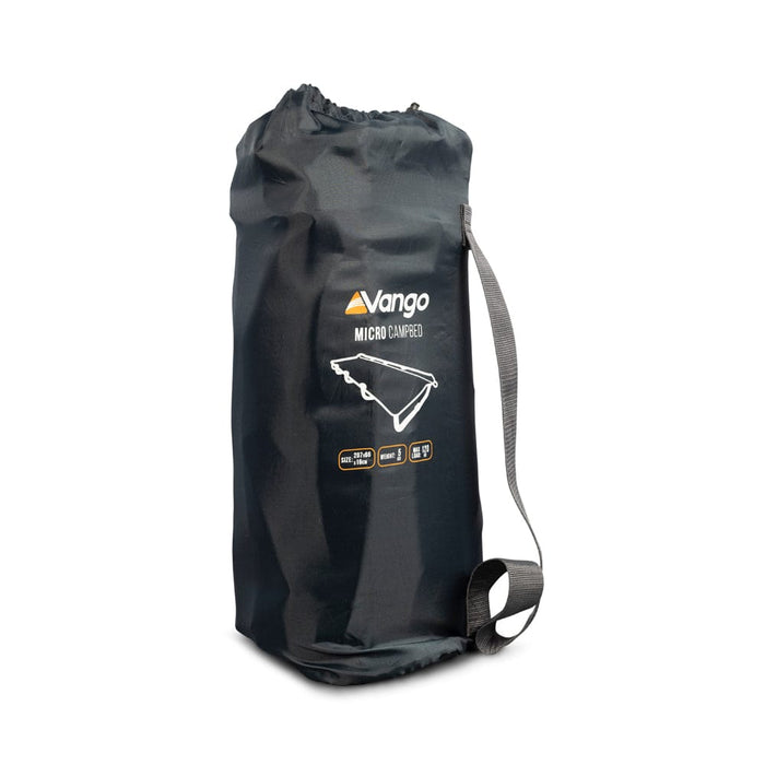 Vango Micro Folding Campbed - product image, showing carry bag