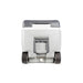 Vango Pinnacle 45L 100 Hours Wheelie Camping Cool Box - product image, taken from rear view