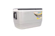 Vango Pinnacle 57 Litre 80 Hour Camping Cool Box - product image, taken from front side angle