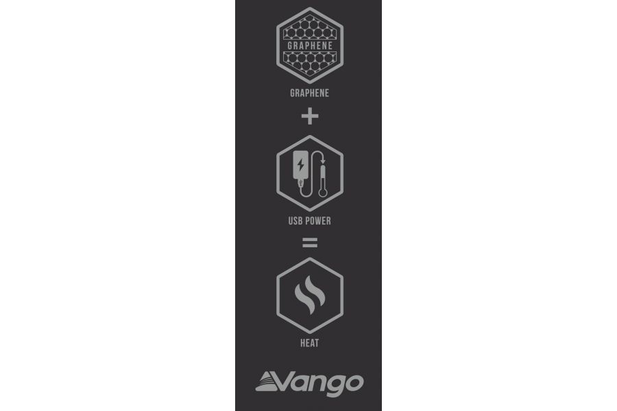 Vango Radiate Single Sleeping Bag - Black power feature image