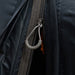 Vango Savannah 600XL 6-Person Family Tent Package - product image, showing close-up of door zip