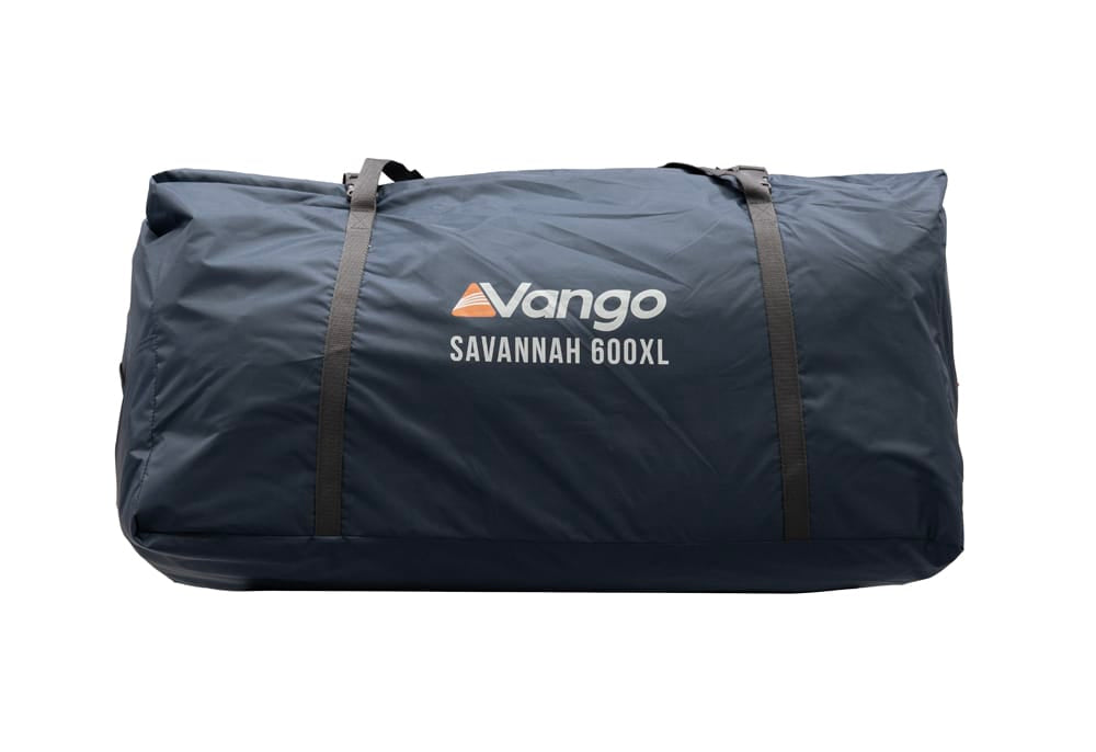 Vango Savannah 600XL 6-Person Family Tent Package - product image, showing carry bag
