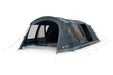 Vango Savannah 600XL 6-Person Family Tent Package - product image, showing front-right side view of tent with both outer and inner doors, and side door open