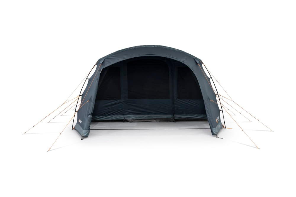 Vango Savannah 600XL 6-Person Family Tent Package - product image, showing front view of tent with both outer doors open