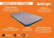 Vango Shangri-La Lux 12 Double Self-Inflating Camping Mattress - product features infographic