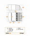 Vango Sierra 500 5-Person Tent - diagram with dimensions