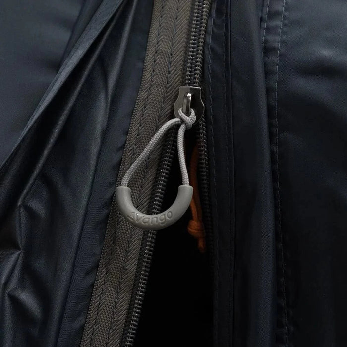 Vango Sierra Air 500 5-Person Inflatable Tent - close-up of zip