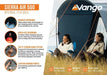 Vango Sierra Air 500 5-Person Inflatable Tent - internal features