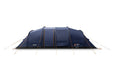 Vango Sorrento 600XL 6-Person Family Tunnel Tent - product image, shown from side view with living area door closed