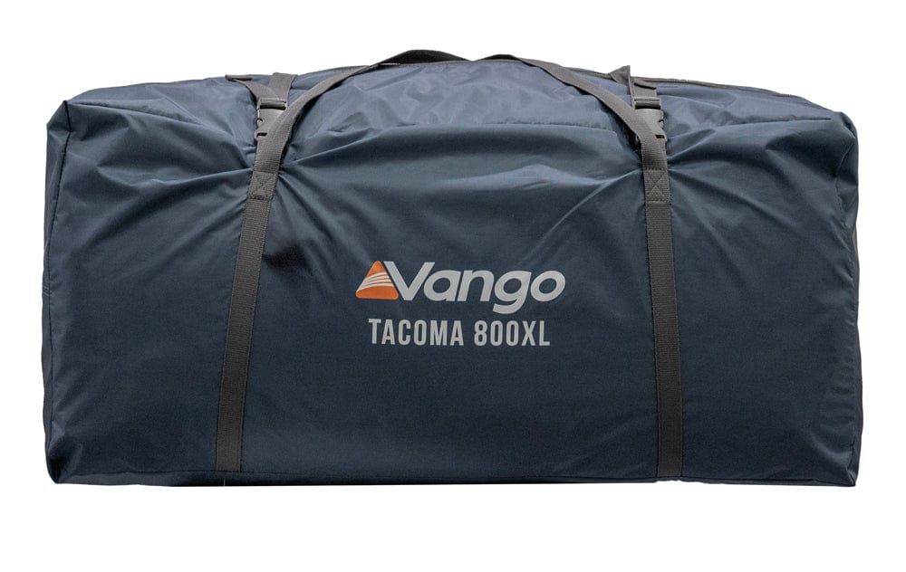 Vango Tacoma 800XL 8-Person Family Camping Tent - product image, showing carry bag