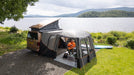 Vango Tailgate AirHub II Low Drive Away Awning - lifestyle image